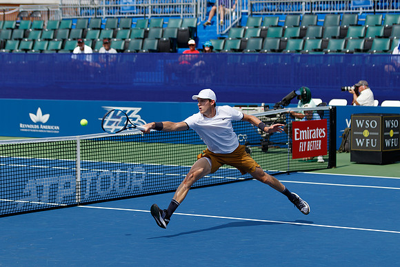 Nicolas Jarry at the Winston-Salem Open