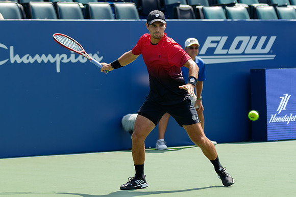 Marcos Giron at the Winston-Salem Open