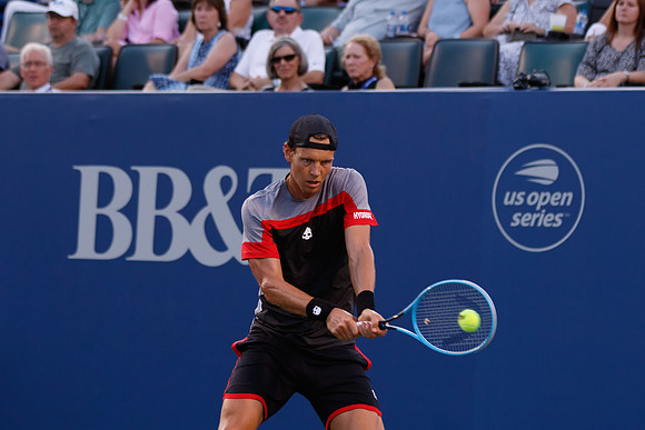 Tomas Berdych at the Winston-Salem Open