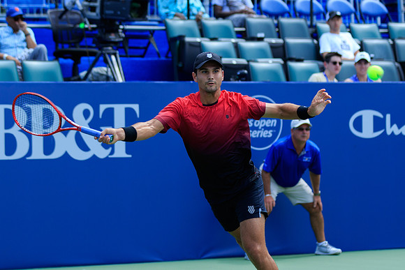 Marcos Giron at the Winston-Salem Open