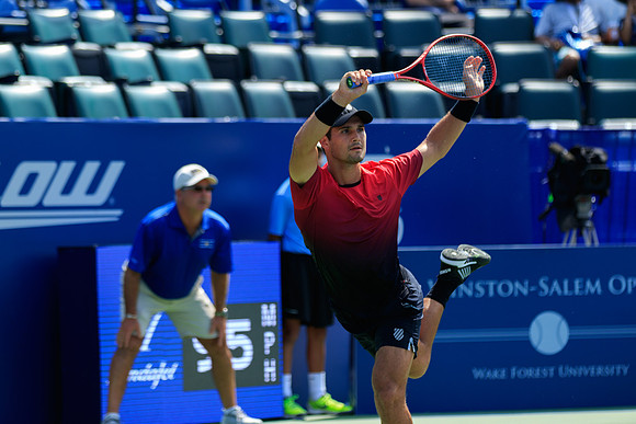 Marcos Giron at the Winston-Salem Open