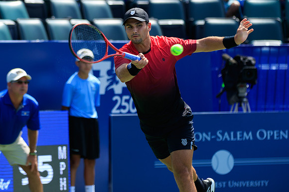 Marcos Giron at the Winston-Salem Open