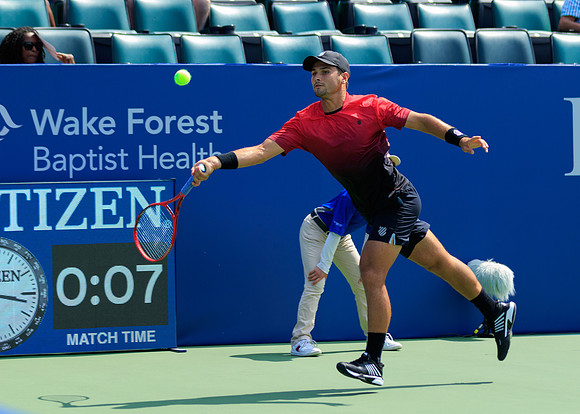 Marcos Giron at the Winston-Salem Open