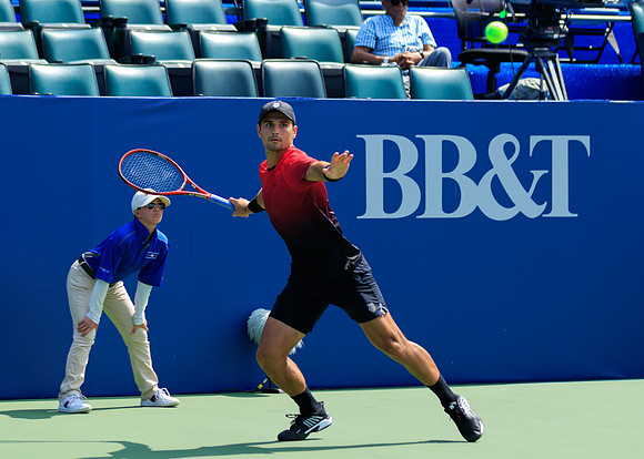 Marcos Giron at the Winston-Salem Open