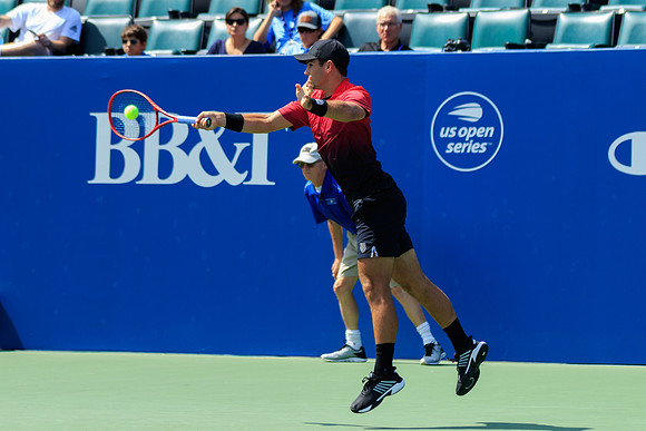 Marcos Giron at the Winston-Salem Open