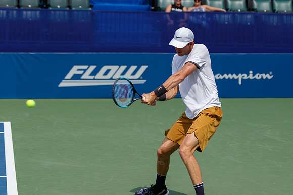 Nicolas Jarry at the Winston-Salem Open