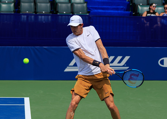 Nicolas Jarry at the Winston-Salem Open