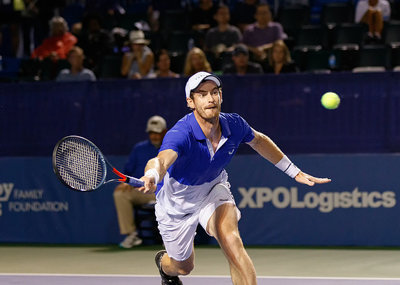 Andy Murray at the Winston-Salem Open