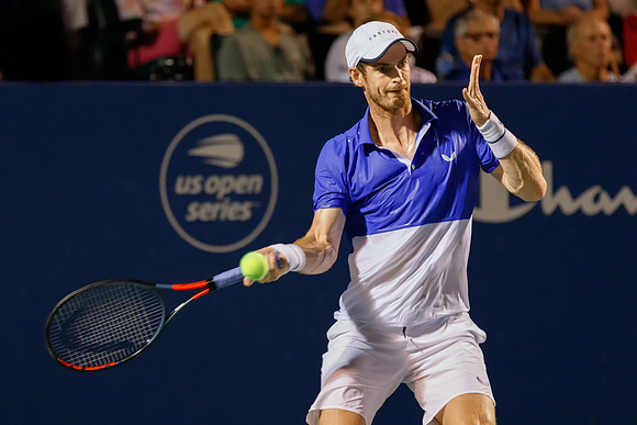 Andy Murray at the Winston-Salem Open