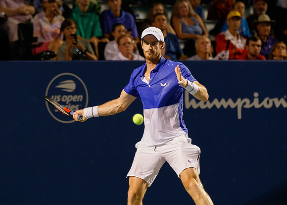 Andy Murray at the Winston-Salem Open