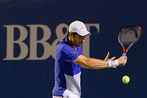 Andy Murray at the Winston-Salem Open