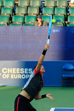 Tomas Berdych at the Winston-Salem Open
