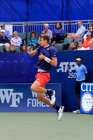 Herbert Hurkacz at the Winston-Salem Open