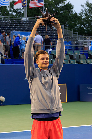 Herbert Hurkacz at the Winston-Salem Open