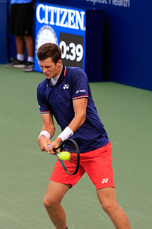 Herbert Hurkacz at the Winston-Salem Open