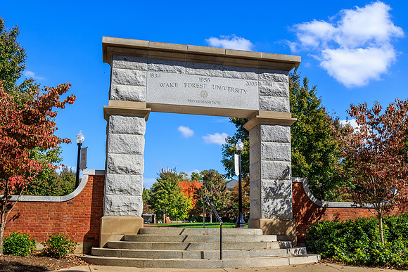 Hearn Plaza at Wake Forest University