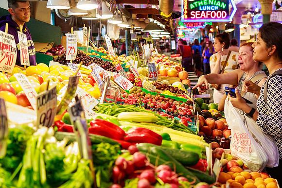 Pike Place Market in Seattle