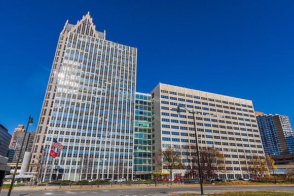Coleman A. Young Municipal Center in Detroit, Michigan