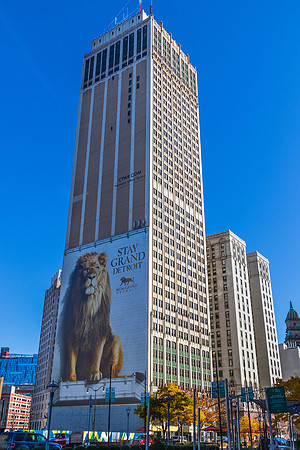 Cadillac Tower in Detroit, Michigan
