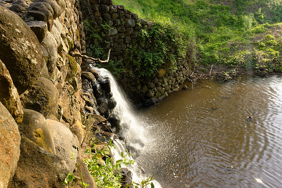 Waterfall Bridge at Reynolda Gardens