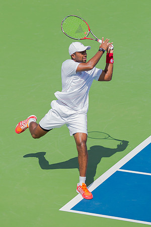 Donald Young at the Winston-Salem Open