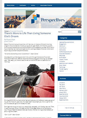 Perspectives - Red Camaro