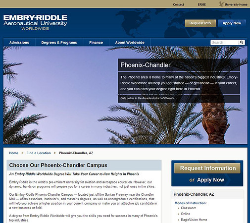 Embry-Riddle Aeronautical University - Arizona Date Trees