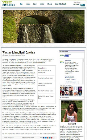 Visit South - Reynolda Gardens