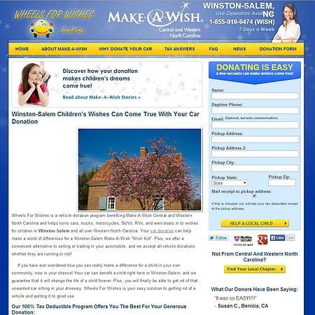 Make-A-Wish - Old Salem Shober House