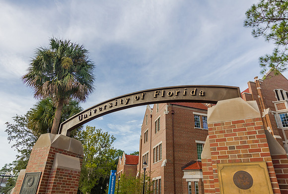 Entrance Sign at the University of Florida