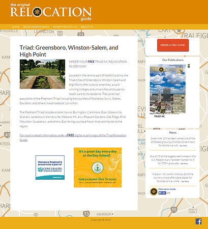 Triad Relocation Guide - Cover