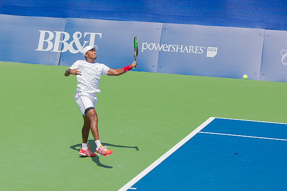 Donald Young at the Winston-Salem Open