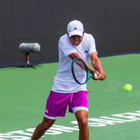 Learner Tien at the Winston-Salem Open