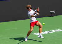 Andres Martin at the Winston-Salem Open
