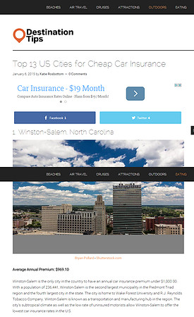 DestinationTips.com - Winston-Salem