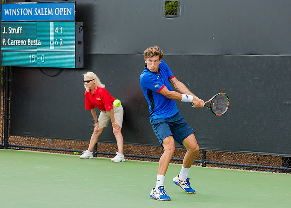 Pablo Carreño Busta plays Winston-Salem Open